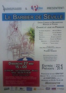 Js Roosenys - Affiche pour Le Barbier de Séville