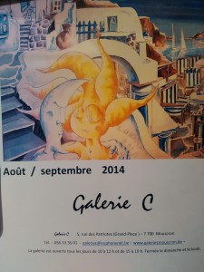 Roose-Nys - affiche galerie C - 2014